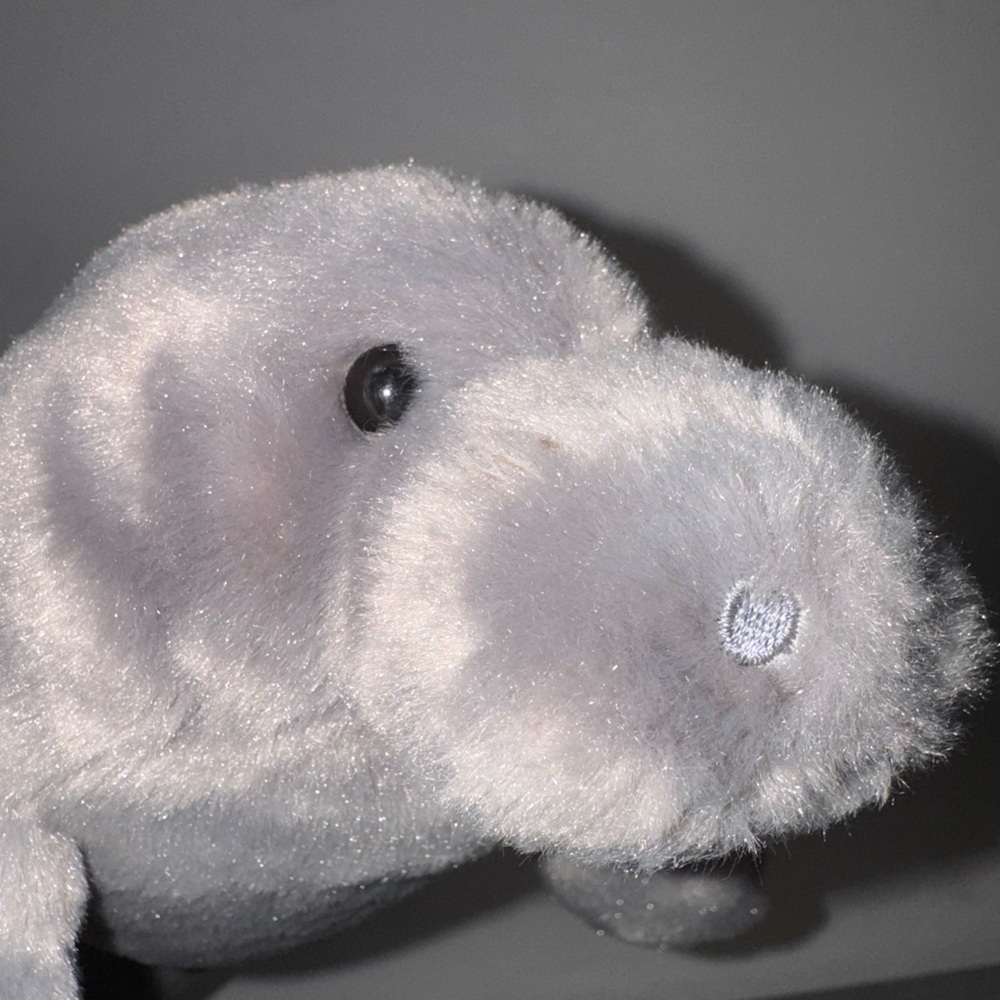 Plush Soft MANATEE Gray Softy 13" Stuffed Animal Douglas Cuddle Toys Sea Mammal - Picture 6 of 7